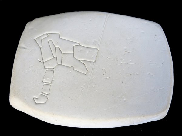 Territori assenyalat LXXII, Porcellana 24x19x5,5 cm 2013