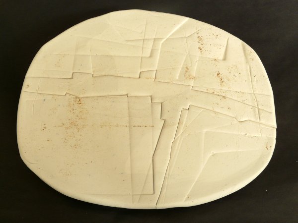 Espais ilimitats XI, porcelana, 38 x 34 x 2 cm., 2011_w600_h450